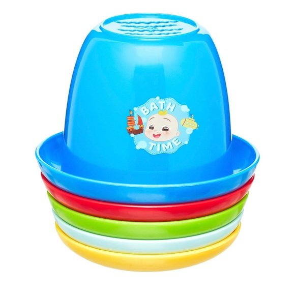 Cocomelon Bathtub Fun Body Wash and Stackable Cups - Picture 6 of 8